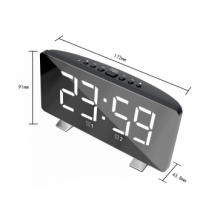 Reloj Despertador con Dos Puertos USB Pantalla LED de 7,3'' Atenuación en 4 Modos - details 5