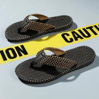 Chanclas de hombre de verano antideslizantes, zapatillas frescas casuales, tendencia ligera, calzado para exteriores, zapatos de playa, zapatillas para hombre - details 2