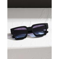 Gafas de Sol Cuadradas de Moda 1/2 PC Montura de Plástico Para Hombres y Mujeres Uso Diario - details 5