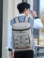 Mochila enfriadora para acampar, bolsa de Picnic multifunción, aislamiento al aire libre, paquete de hielo de papel de aluminio - details 1