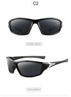Gafas de sol polarizadas de inspiración retro: elegantes gafas de sol para conducir, andar en bicicleta eléctrica, con estilo clásico y protección UV - details 8