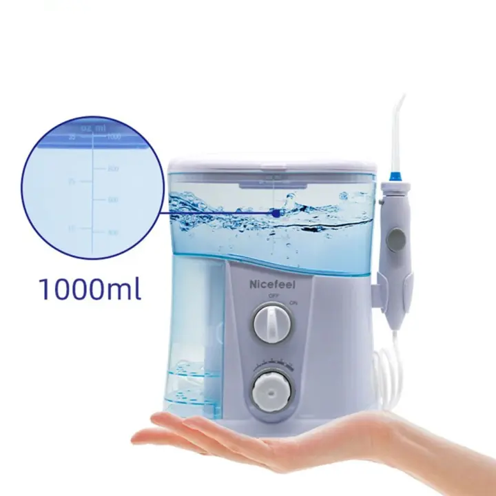 Irrigador Oral de agua de 1000ml, hilo Dental, blanqueador Dental, limpieza bucal, irrigación, cuidado Dental - 1