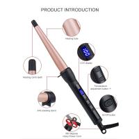 Rizador de Tubo Cono 2025 Estilo de Peluquería para Hombres y Mujeres Peine alado para Alizar - details 6
