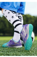 Zapatos de fútbol del mismo estilo para hombres y mujeres, uñas rotas, césped artificial en acción, competencia de entrenamiento, tecnología transpirable antideslizante - details 16