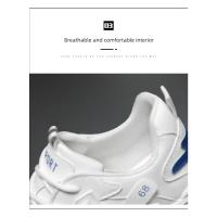 Zapatos con aumento de altura para estudiantes, zapatos deportivos informales de suela gruesa para las cuatro estaciones para hombre, zapatos cómodos para correr al aire libre con suela blanda - details 7