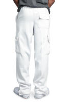 Pantalones deportivos sueltos para hombre, pantalones casuales con encaje, cintura elástica, bolsillo, color sólido - details 9