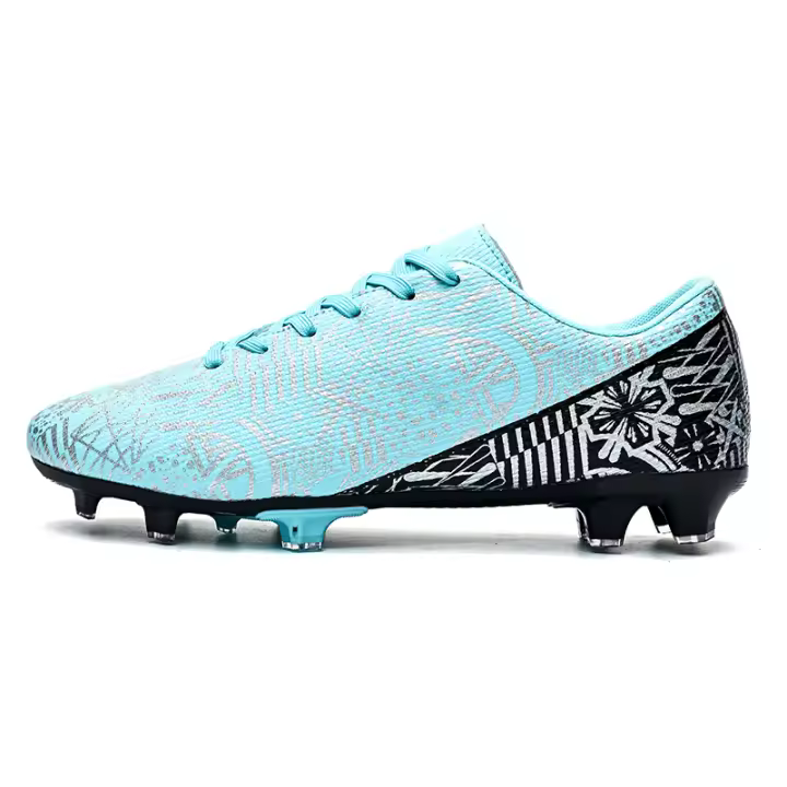 Zapatos de fútbol para hombre, zapatillas bajas con cordones, antideslizantes, para deportes de interior y exterior - 1