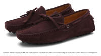 Zapatos planos de cuero de ante de vaca para hombre, mocasines informales de alta calidad, para conducir, novedad - details 11