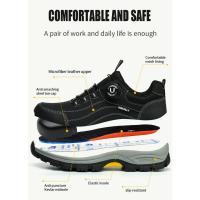 Botas de Seguridad Impermeables Suela de Goma Antideslizante Protección de Trabajo para Hombres y Mujeres Zapatos de Salud y Servicio - details 5