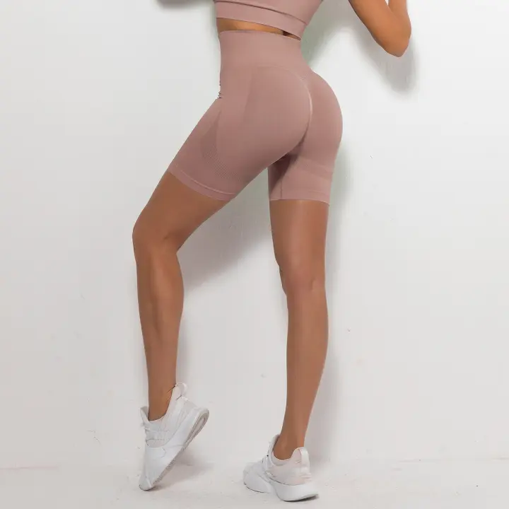 Malla de yoga para mujer, pantalones cortos cómodos para correr, ciclismo - 1