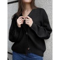 Nuevo pantalón corto informal con cuello en V de moda elegante para mujer - details 10
