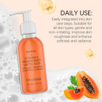 Gentle Exfolia Cleanser limpia suavemente la piel, dejándola fresca sin sentirse apretada, hidratando y - details 4