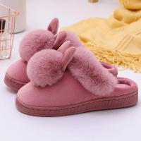 Zapatillas de casa suaves de invierno cálidas antideslizantes para damas - details 6
