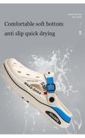 Zapatillas de Playa Ligeras Antideslizantes para Hombres Uso Casual al Aire Libre en Verano - details 2