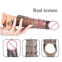 Leten Extender tooys Hombre Vibrador Juguetes sexuales 18 Anillo de erección Hombres Funda de condón especial para hombres para - details 12