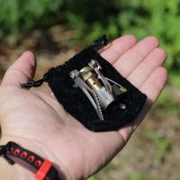 Mini horno portátil de gas plegable para acampar al aire libre, cocina, picnic, estufa dividida, quemador, 1. - details 1