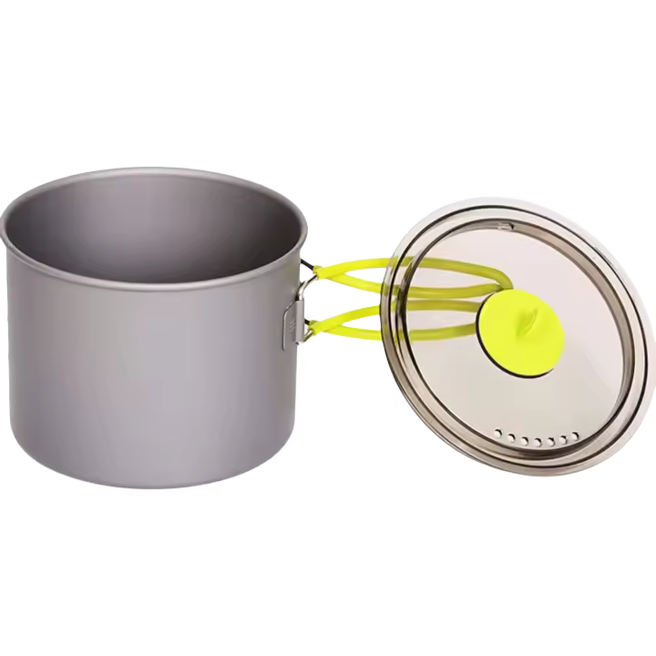 Utensilios de vajilla para cocinar, utensilios de cocina multiusos para acampar, olla para pescar, cocina, supervivencia, senderismo, fogata - 1
