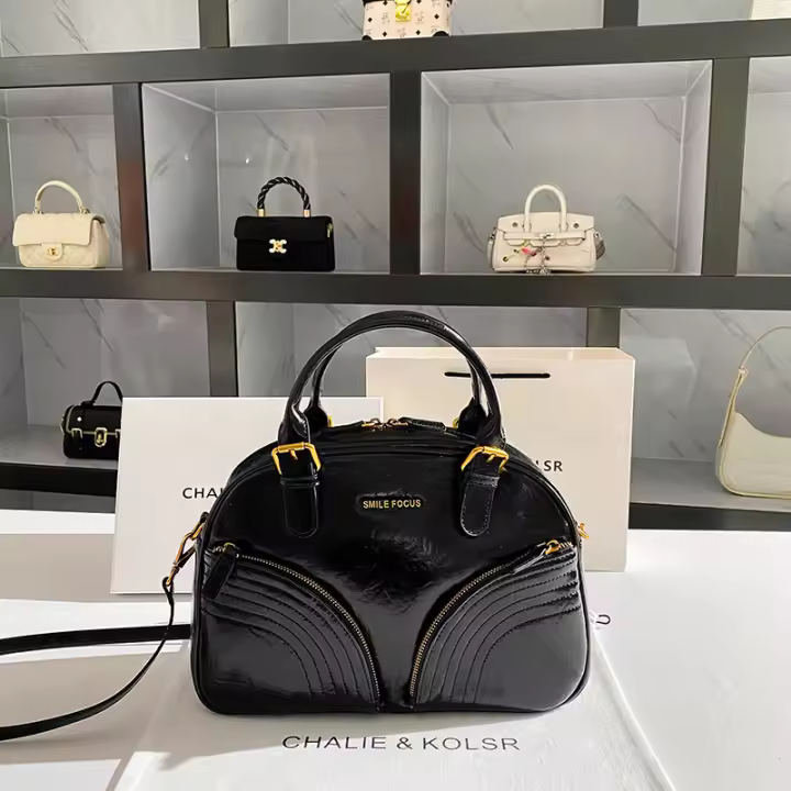 Bolso Boston de mediana edad de lujo 2025 nuevo bolso de almohada de gran capacidad de alta gama al por mayor - 1