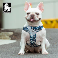 Chaleco de perro Truelove Floral con ajuste fácil y seguro 100% algodón suave para viajes adaptado a todas las razas lavable a mano - details 9