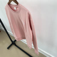 00 Otoño Invierno nuevo nicho S & P pequeña letra bordado pulóver algodón mujeres cuello redondo sudadera - details 7