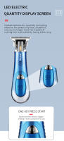 Kemei-cortadora de pelo profesional inalámbrica T9 Zero Gapped, máquina de corte de pelo con acabado de hoja en T, cortapelos de línea, Kit de aseo - details 5