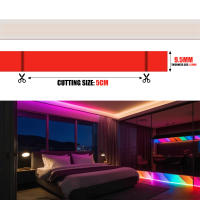 Cinta LED COB de Alta Densidad Impermeable 320LEDs/m Doblado Moderno Iluminación y Decoración - details 3
