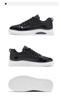 Zapatos de invierno con cordones para hombre joven, informales, de moda, talla 39-46, con forro de malla duradero - details 23