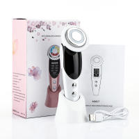 BIT Dispositivos de estiramiento Facial 7 en 1 EMS RF, masajeador Facial de microcorriente para rejuvenecimiento de la piel, terapia de luz, aparato de belleza antiedad y antiarrugas - details 9