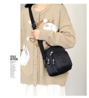Nuevo bolso de tela de flores de hombro, bolso de mensajero informal de moda, mochila pequeña de compras - details 16