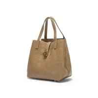 CHHC bolso de mano de las mujeres de la moda de lujo bolsa de cubo de gran capacidad elemento de la letra en relieve bolsa de la compra de las mujeres - details 4