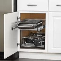UISEBRT-Cajón de Cocina telescópico, Armario extraíble de 30/40/50/60cm, 2x-4x - details 7