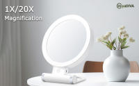 Magnifying Mirror with Light;Magnifying Mirror 20X;Vanity Mirror;Travel Mirror;makeup mirror