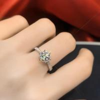 Anillo de Plata Esterlina 925 con Zirconia de 1ct Ideal para Compromiso, Boda, Regalo - details 5