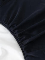 Bañador de una pieza para mujer, traje de baño ahuecado con volantes, Monokini Sexy, ropa de playa sin espalda para verano - details 7