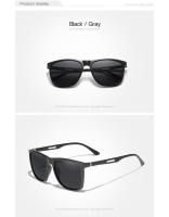 KINGSEVEN-gafas De Sol polarizadas con montura De aluminio para hombre y mujer, lentes cuadradas, UV400, TR90, 2023 - details 2