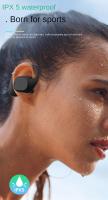 Auriculares inalámbricos con Bluetooth 5,1, cascos con micrófono, Control de botón, reducción de ruido, ganchos para los oídos, para jugadores - details 6