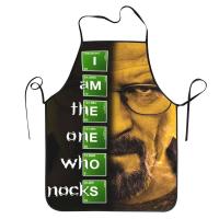 Babero personalizado Breaking Bad Time delantales hombres mujeres Unisex adulto Chef cocina Walter White Tablier cocina jardinería - details 178