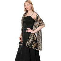 Vestidos de noche para dama de honor, chal de moda para fiesta de boda, capa de señora, envolturas nupciales con lentejuelas - details 5