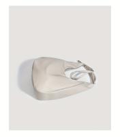 Bolso vintage para mujer, correa ajustable para el hombro, bolso blanco minimalista de gran capacidad para el trabajo, salidas informales - details 8