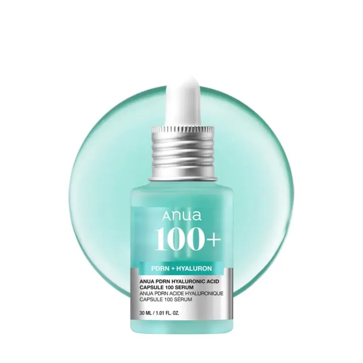 Anua PDRN Acid Capsule 100 Suero facial radiante, Ácido hialurónico, Hidratación, Efecto hidratante, Color natural, Fragancia - 1