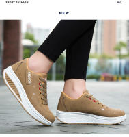 Nuevos zapatos de cuña tonificadores con plataforma para mujer, zapatos con lentejuelas, zapatos deportivos a la moda para chica, zapatos deportivos para mujer, zapatillas adelgazantes - details 17