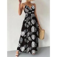 Vestido de novia floral francés para mujer, verano 2024, elegante estilo bohemio vintage con cintura ceñida, hasta la rodilla. - details 13
