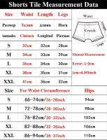 Shorts de Secado Rápido Uso Informal para Hombres y Mujeres, Shorts de Playa, Cintura Elástica, Ropa de Gimnasio Sólida - details 0
