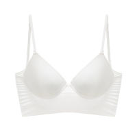 Lencería Sexy sin espalda para mujer, ropa interior con escote en V profundo, sujetador de realce de corte bajo, Bralette transpirable Invisible de espalda baja - details 13