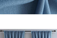 Cortinas de Salón con Efecto Lino,Cortina translúcida, Decoración del Hogar Moderna para Dormitorio,Comedor y Estudio - details 7