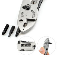 Alicates Multifuncionales 9 en 1 con Llave de Parede Herramientas de Bolsillo para Camping al Aire Libre Herramienta de Bricolaje con Batería Normal - details 1