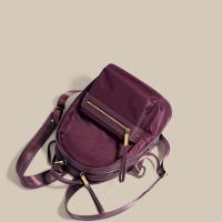 Mochila de cuero para escuela de turismo, compras, oficina de negocios, universidad, bolso de ocio de nailon multifuncional para mujer - details 4