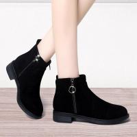 Botines informales de tacón bajo para mujer, botas cortas martin para exteriores, moda de otoño - details 4