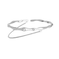 Brazalete con banda para la parte superior del brazo, cadena de metal con perlas, brazo con borla para mujer, pulsera ajustable con joyería - details 7