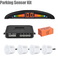 Kit de Sensor de estacionamiento con 4 Radar LED, pantalla Digital precisa de alarma de distancia de obstáculos, Kit Parktronic, Detector de Radar de marcha atrás - details 12